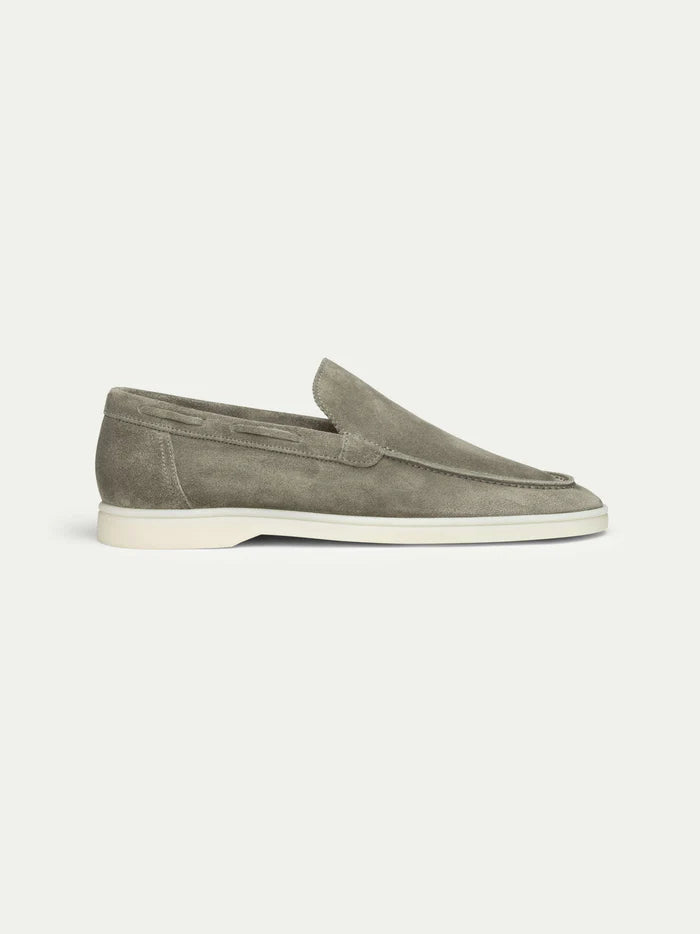 YACHT LOAFERS | PISTACHE SUEDE