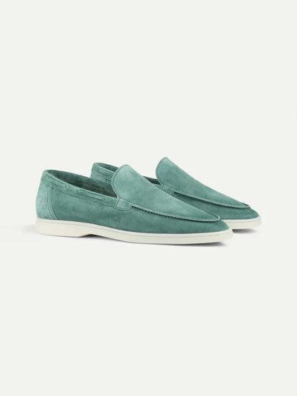 YACHT LOAFERS | EMERALD SUEDE