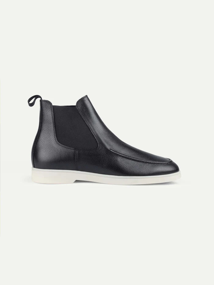 CITY CHELSEA BOOTS | NAVY GRAIN