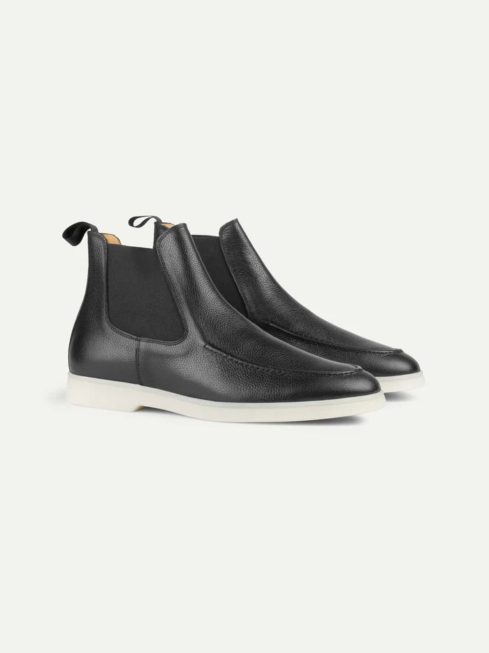 CITY CHELSEA BOOTS | BLACK GRAIN