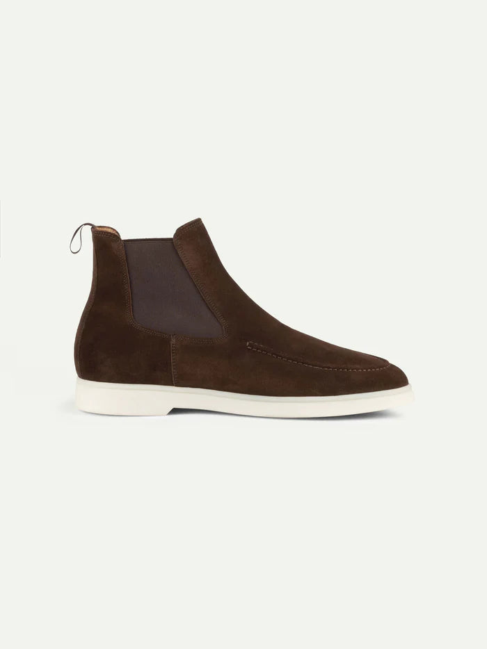 CITY CHELSEA BOOTS | BROWN SUEDE