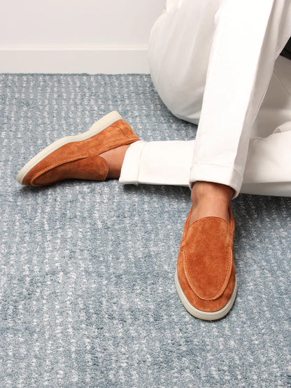 YACHT LOAFERS | RUST SUEDE