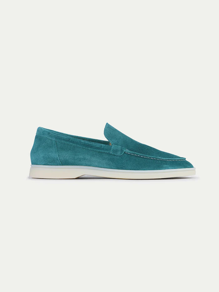 YACHT LOAFERS | AQUAMARINE SUEDE