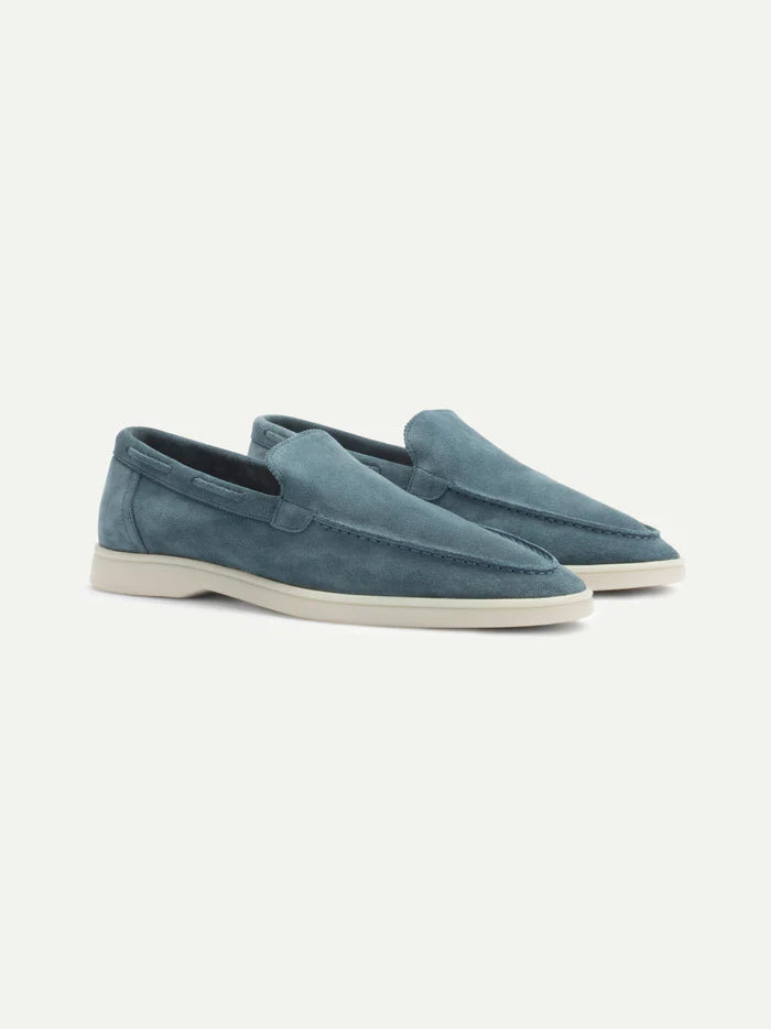 YACHT LOAFERS | SEA GREEN SUEDE