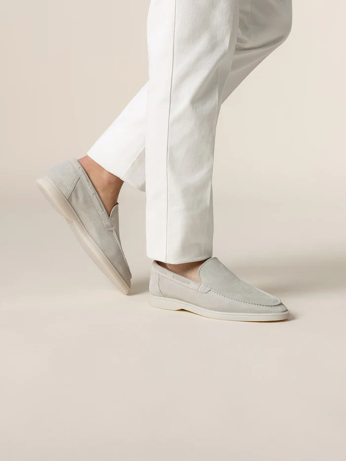 YACHT LOAFERS | CLASSIC GREY SUEDE
