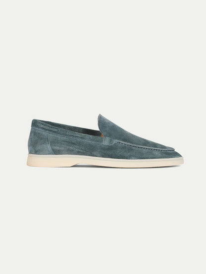 YACHT LOAFERS | PETROL SUEDE