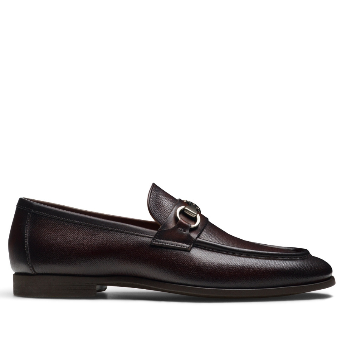 ROBERTO | BROWN MILLED LOAFERS