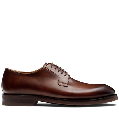 LUNA | BROWN LEATHER DERBY