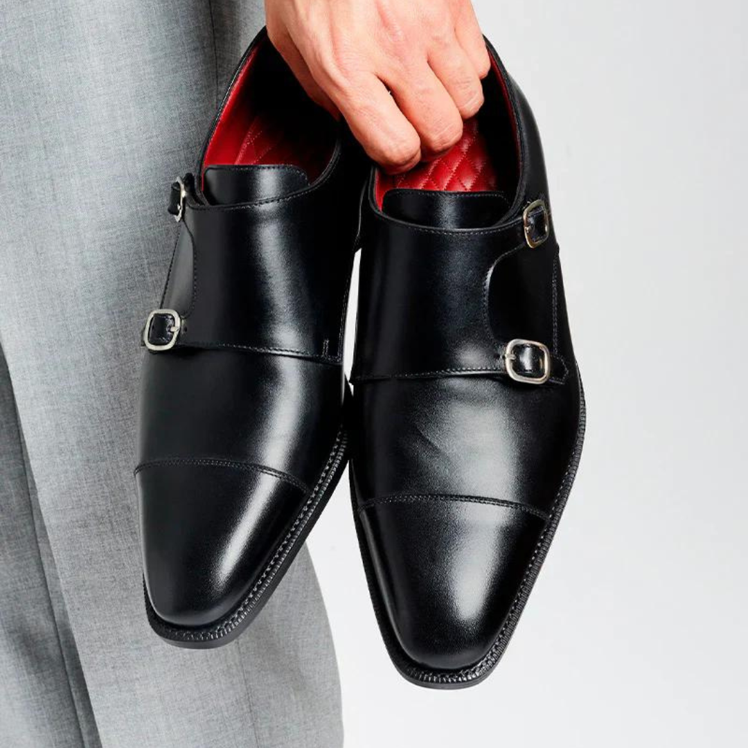 MARCUS | BLACK MONKSTRAPS