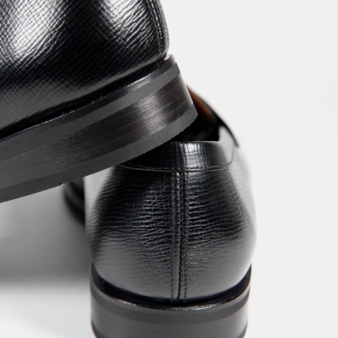 BLACK MILLED LOAFERS | THE OFFICE WEAR COLLECTION