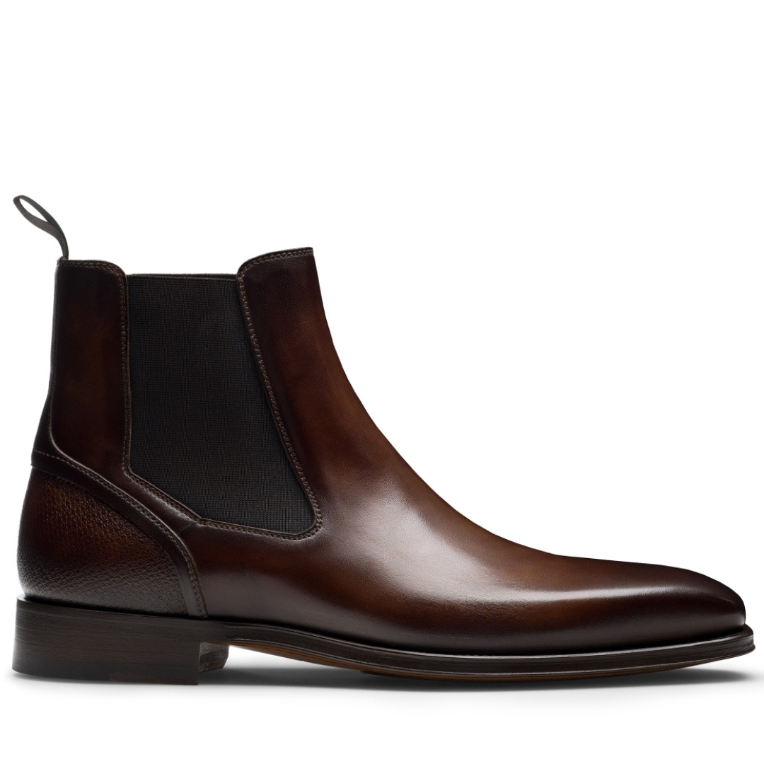 CHELSEA BOOTS | BROWN SLEEK FINISH