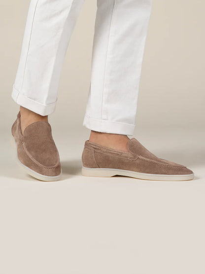 YACHT LOAFERS | CLASSIC BEIGE SUEDE