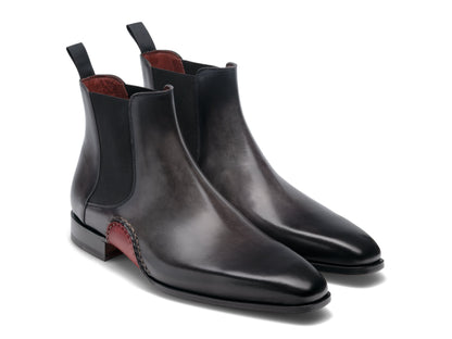 LOUIS GREY - DUAL TONE BOOTS