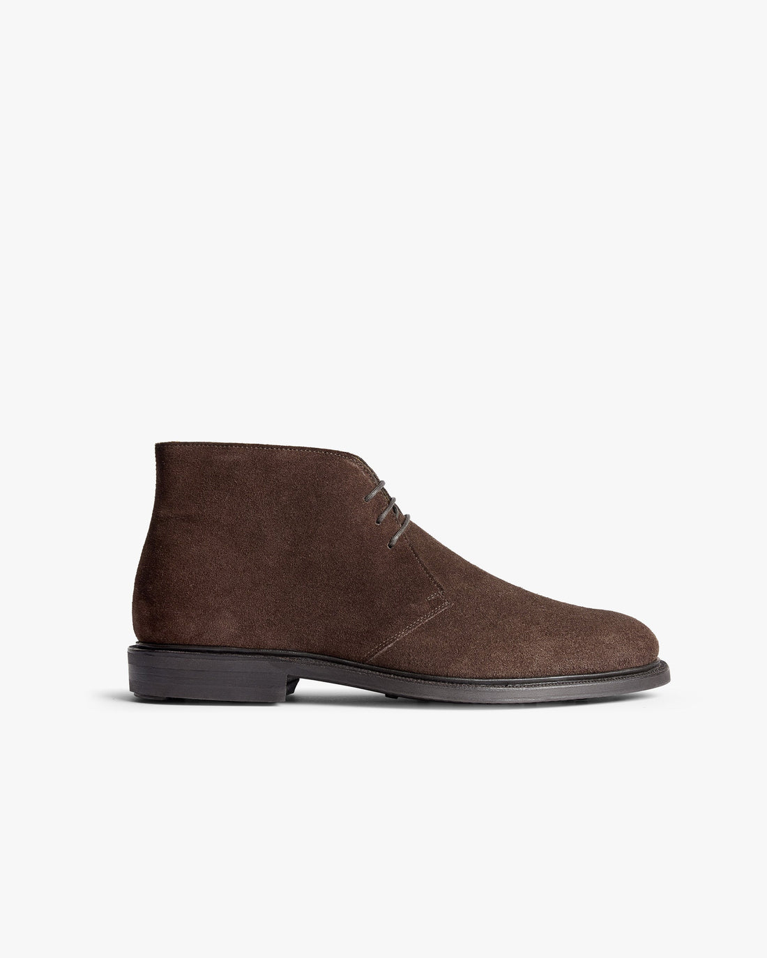 FELIX| DARK BROWN SUEDE LACES BOOTS