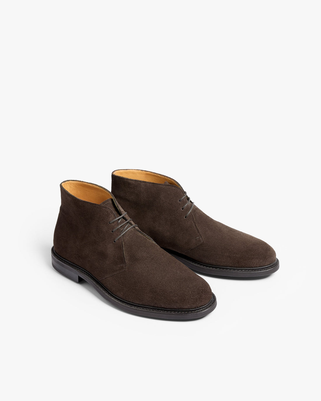 FELIX| DARK BROWN SUEDE LACES BOOTS