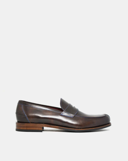 BROWN TWO-TONE PENNY LOAFERS | THE OFFICE WEAR COLLECTION