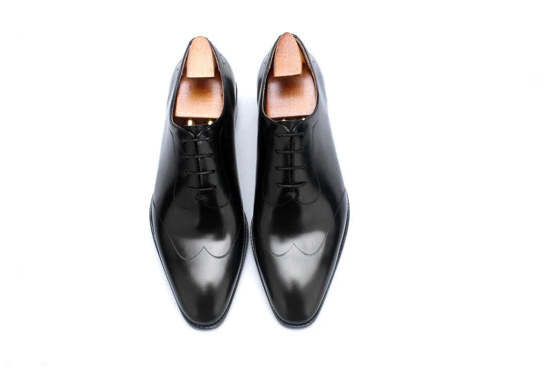 CREED II | BLACK LEATHER LACE UPS
