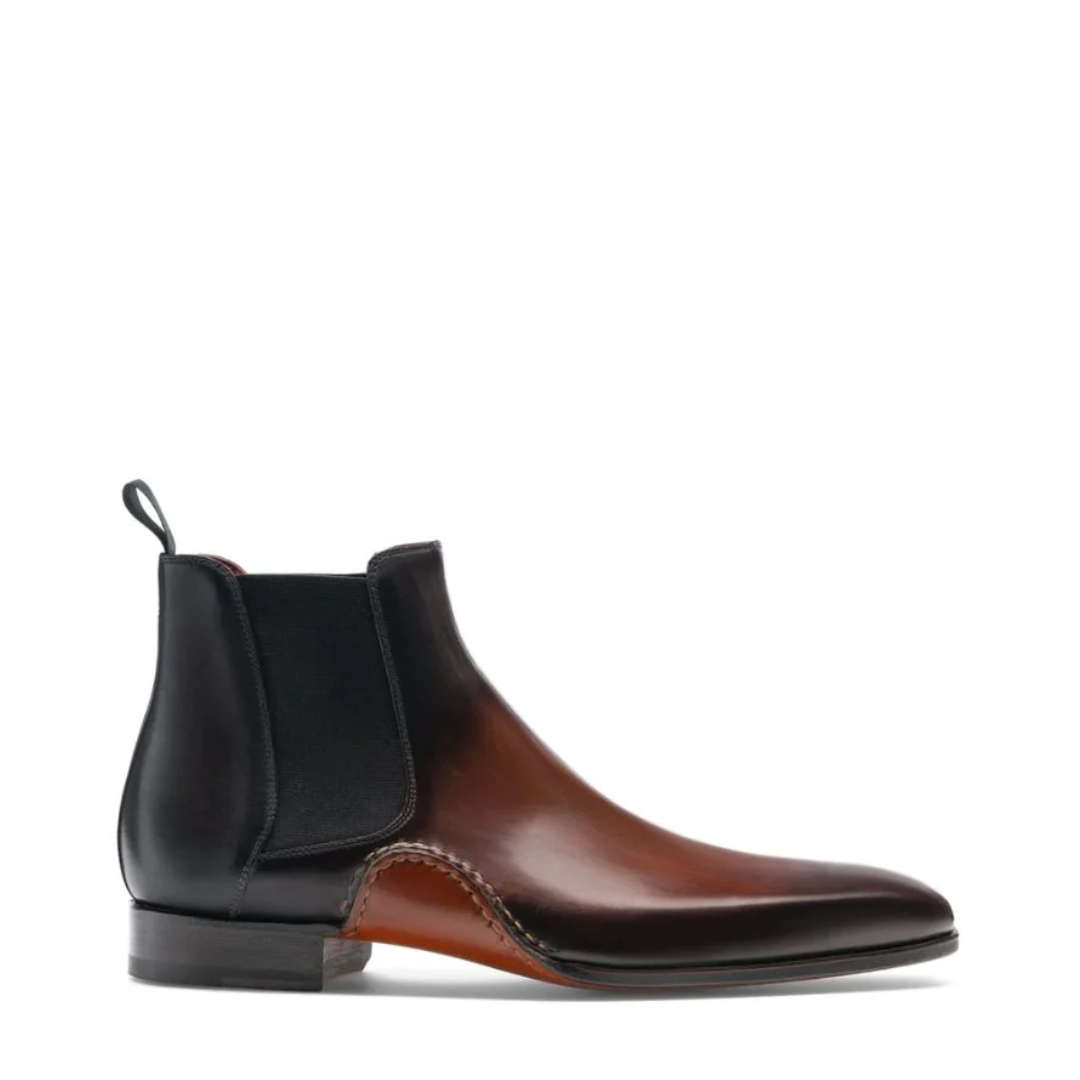 LOUIS BROWN - DUAL TONE BOOTS