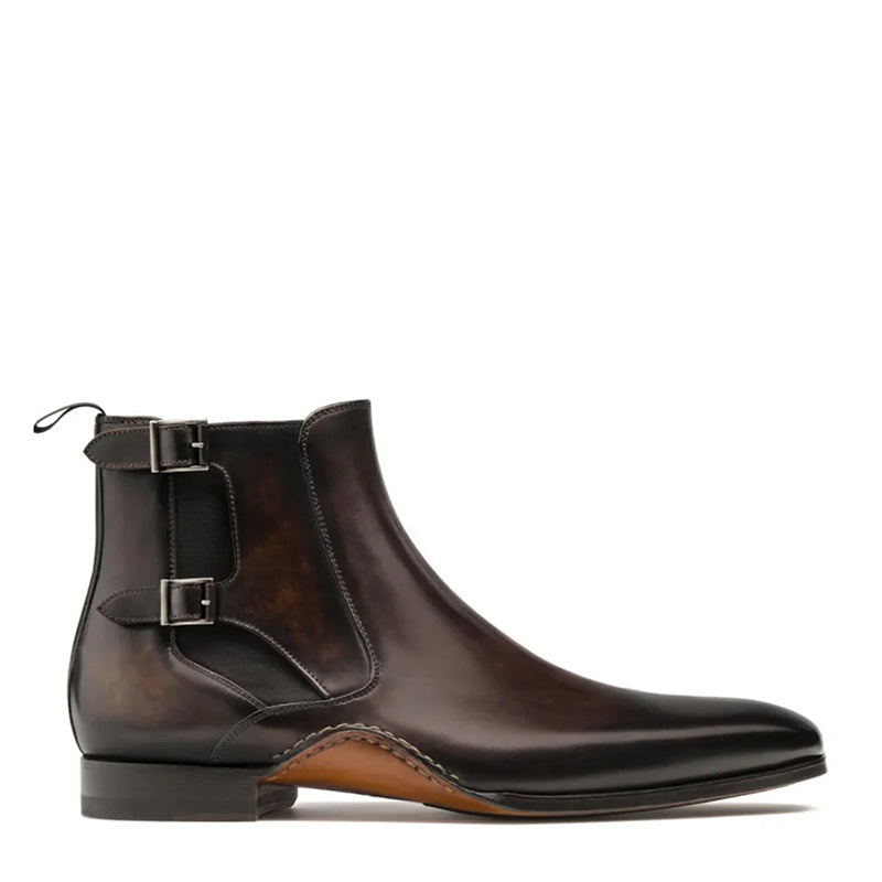 CHRISTOPHER | BROWN MONKSTRAP BOOTS
