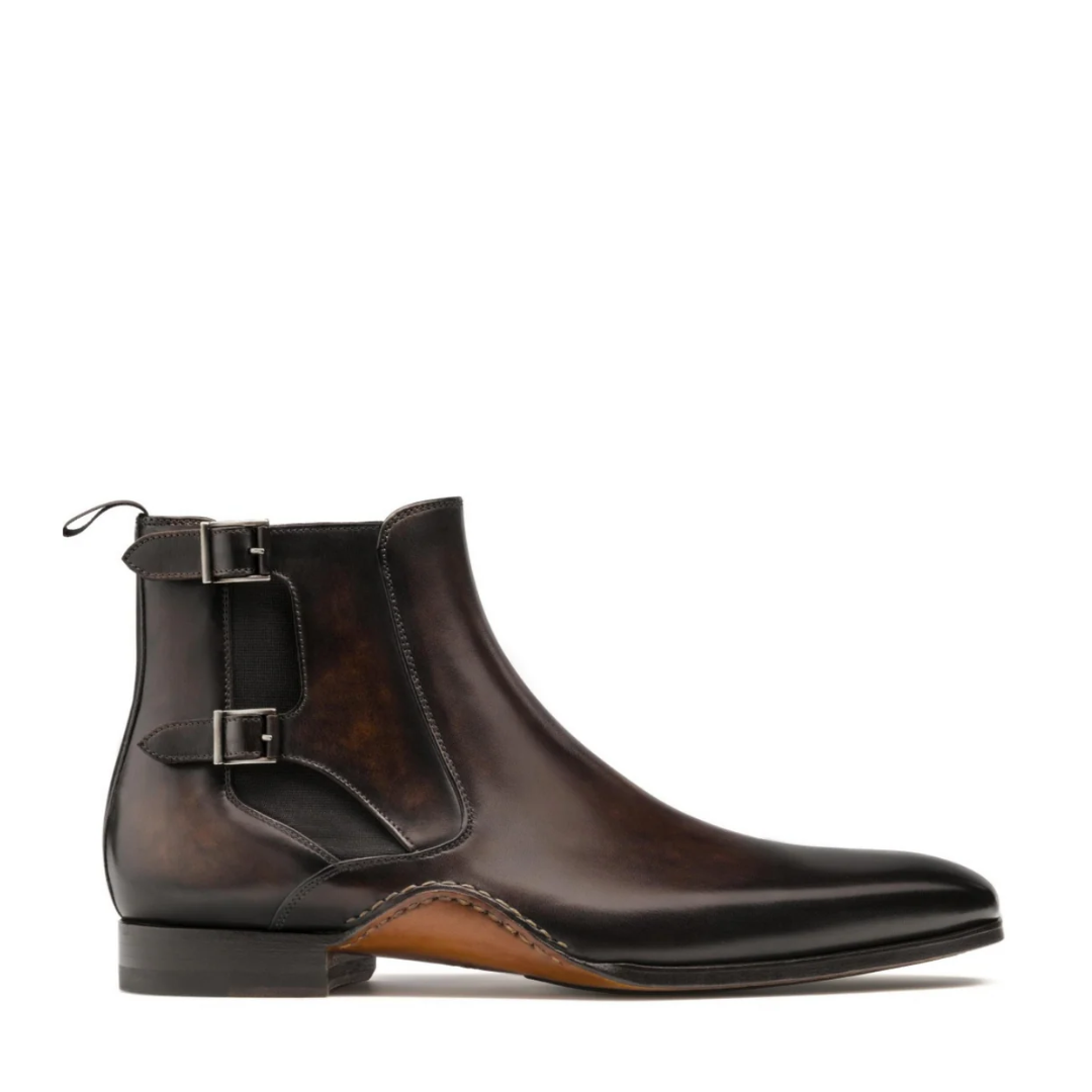CHRISTOPHER | BROWN MONKSTRAP BOOTS