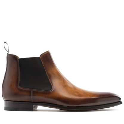 NICHOLAS | TAN CHELSEA BOOTS