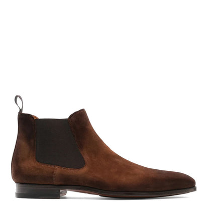 CHELSEA BOOTS | DUAL SHADE BROWN SUEDE