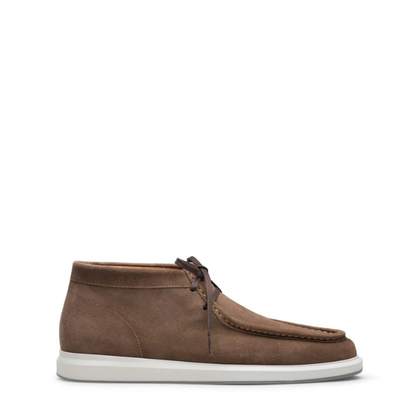 MOCHA BOOTS | BROWN SUEDE LACE UPS