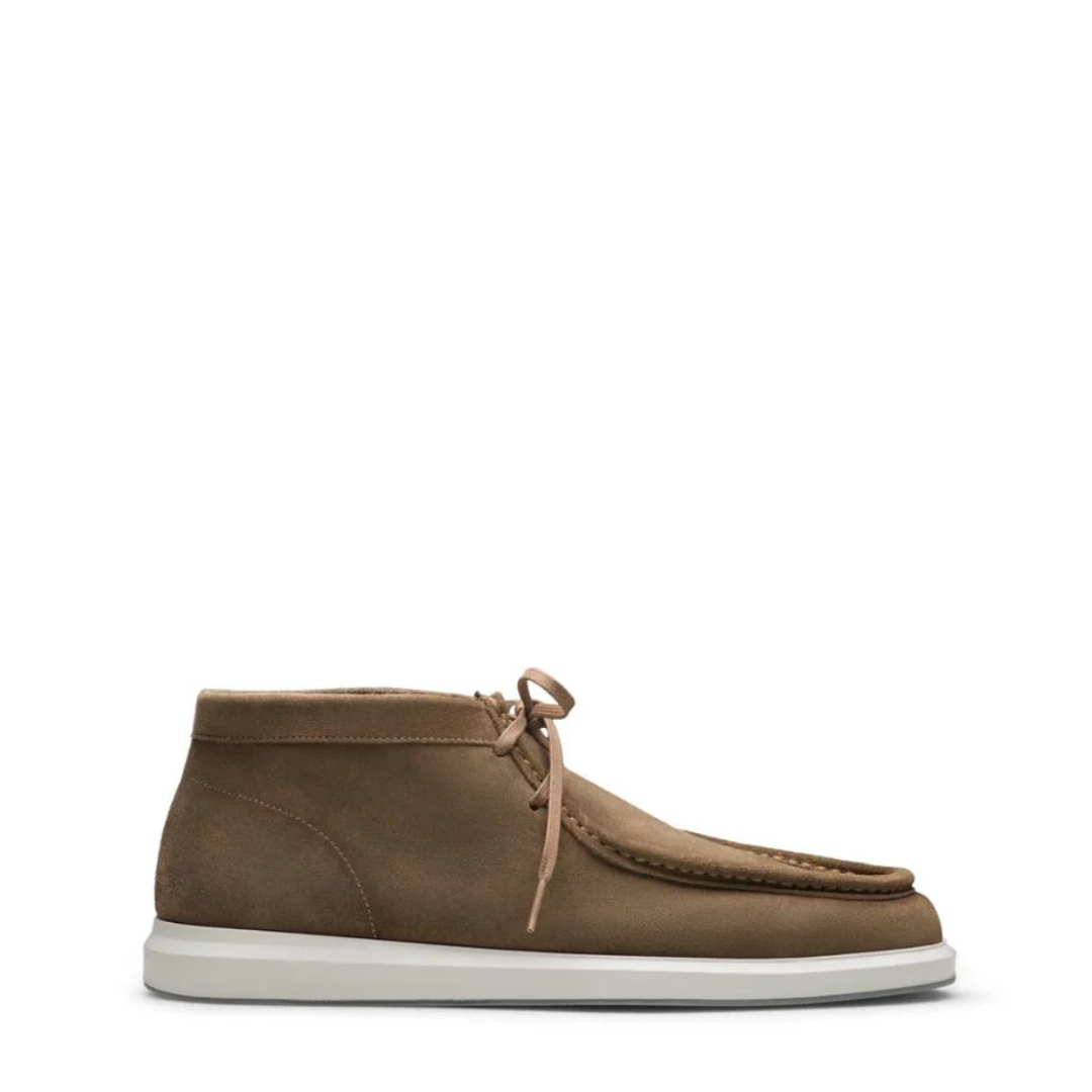 MOCHA | SUEDE LACE UP BOOTS