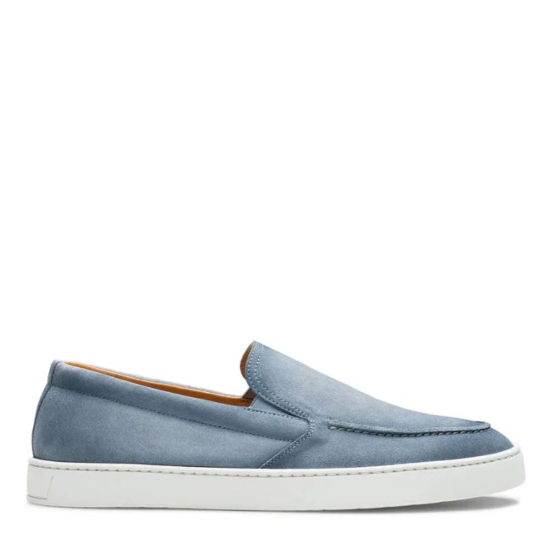 VENICE | SKY BLUE SUEDE LOAFER