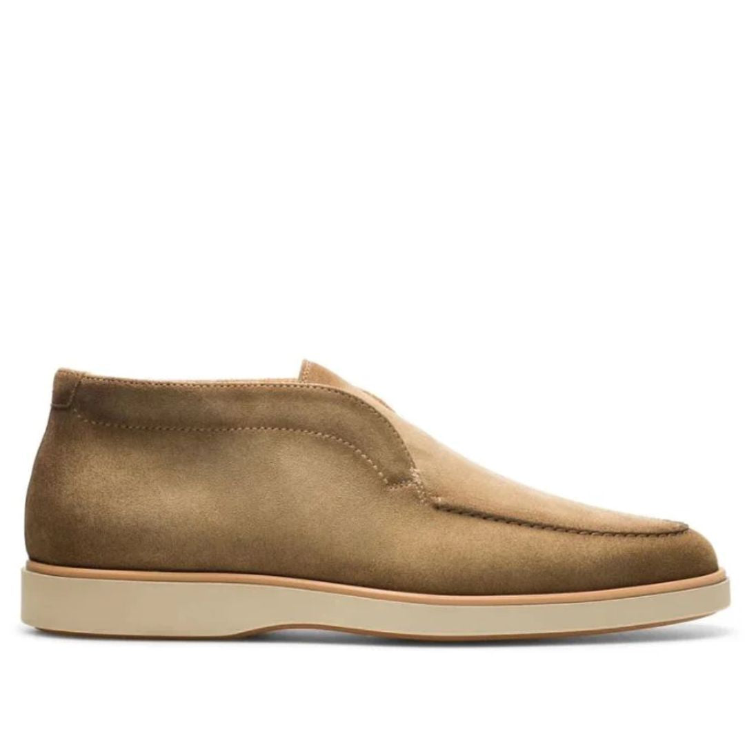 DUSTER | BEIGE SUEDE LEATHER