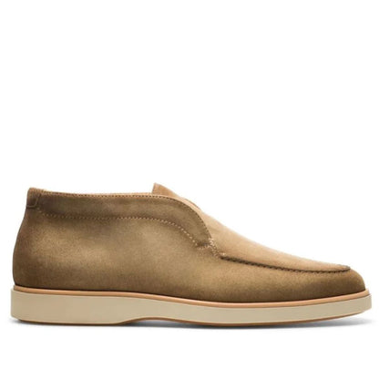 DUSTER | BEIGE SUEDE LEATHER