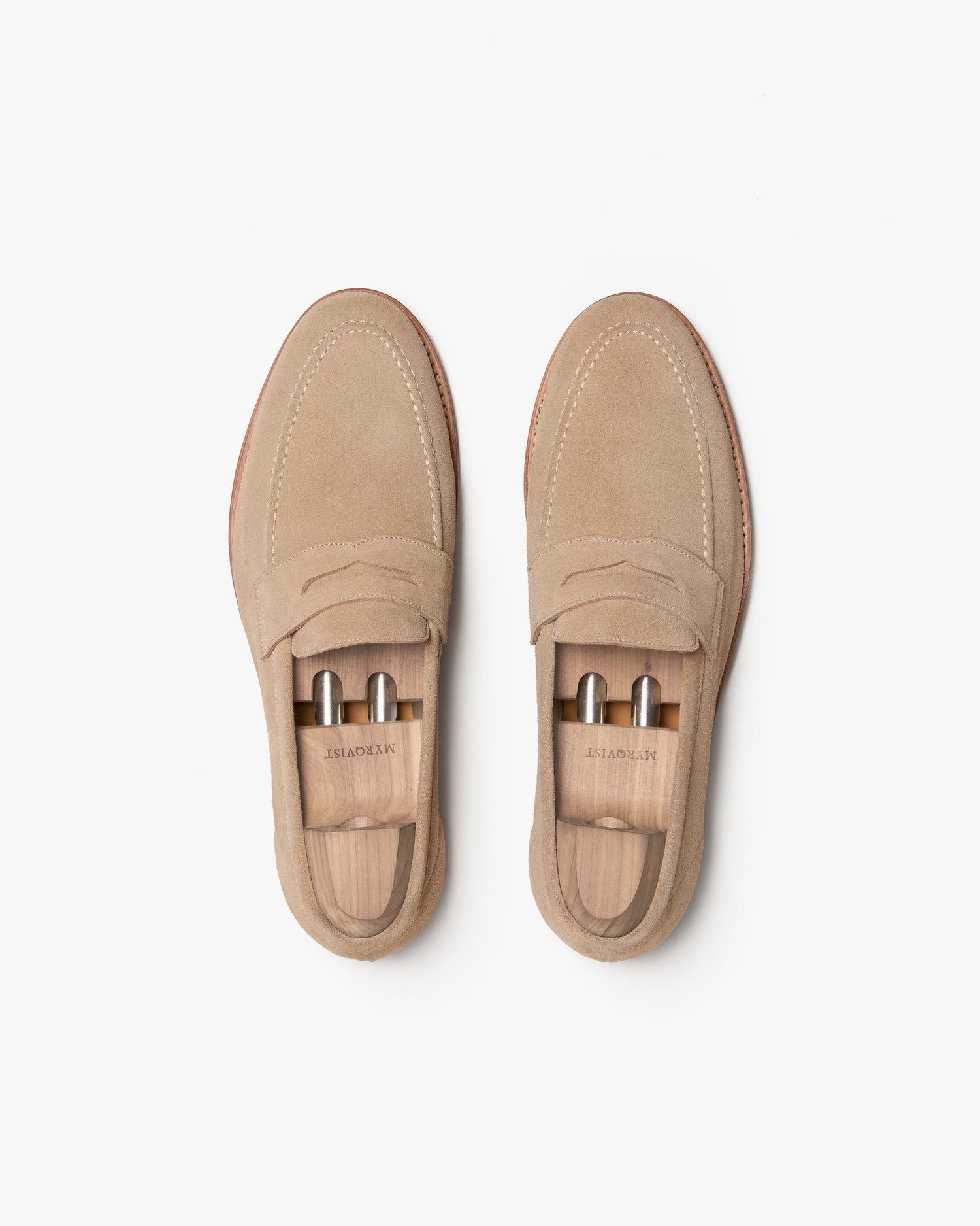 TORINO | SAND SUEDE LOAFER