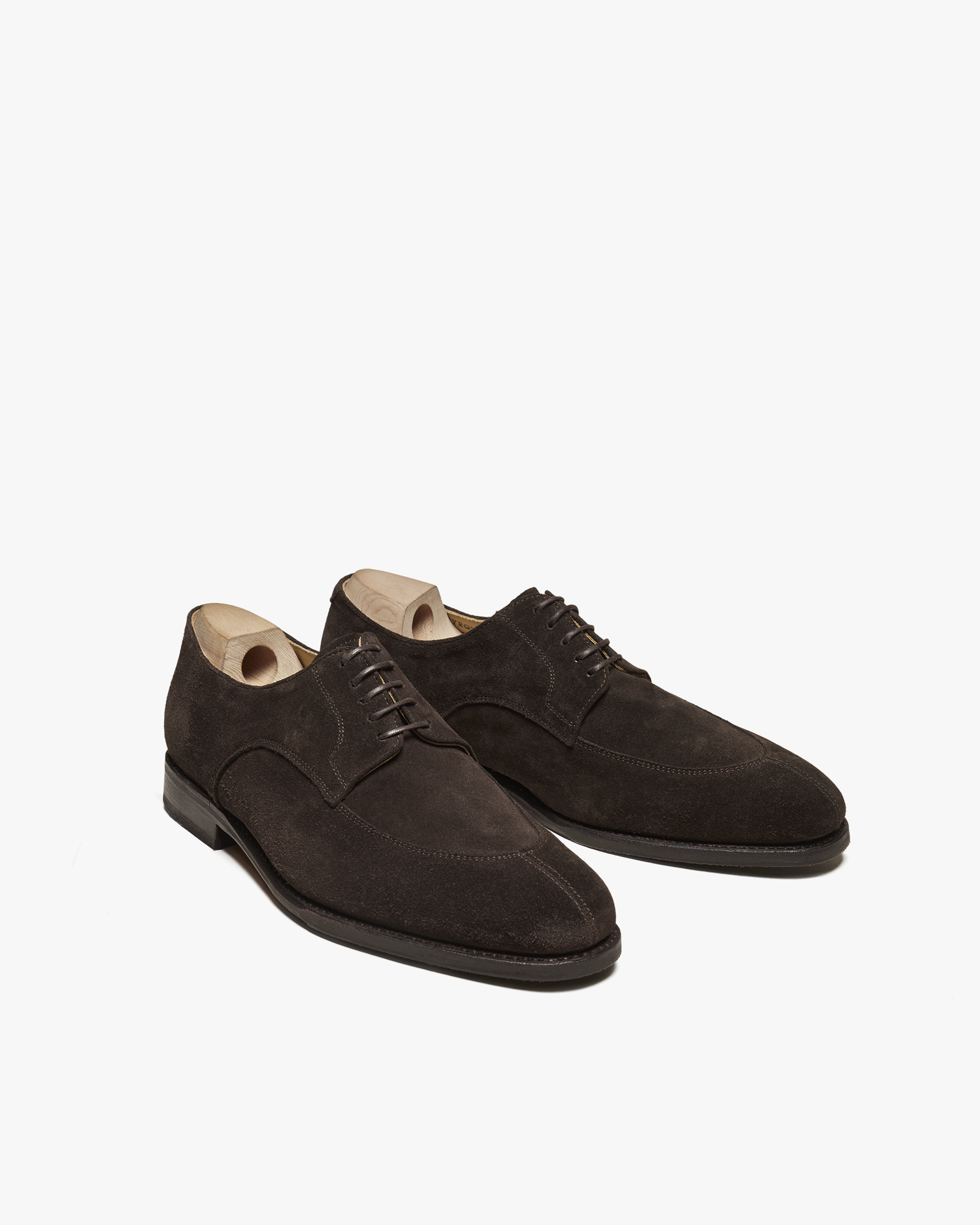 ICONA | BROWN SUEDE DERBY LACE UPS