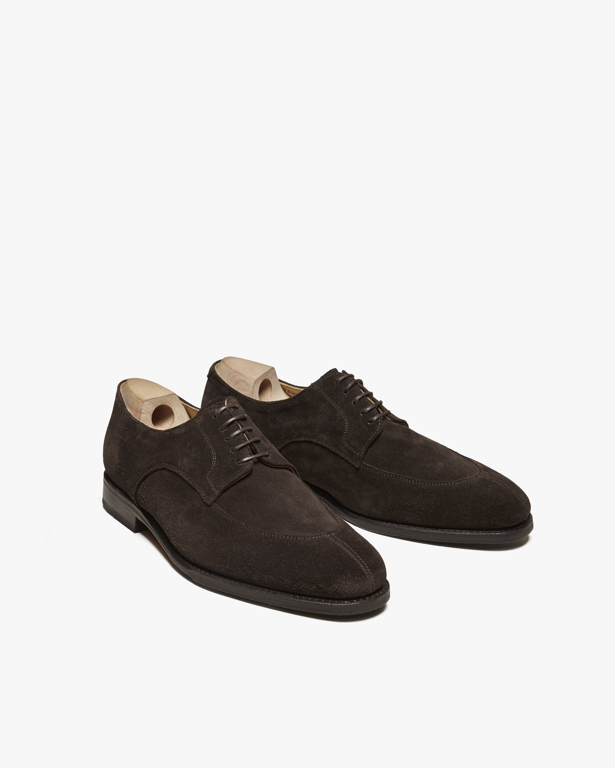 ICONA | BROWN SUEDE DERBY LACE UPS