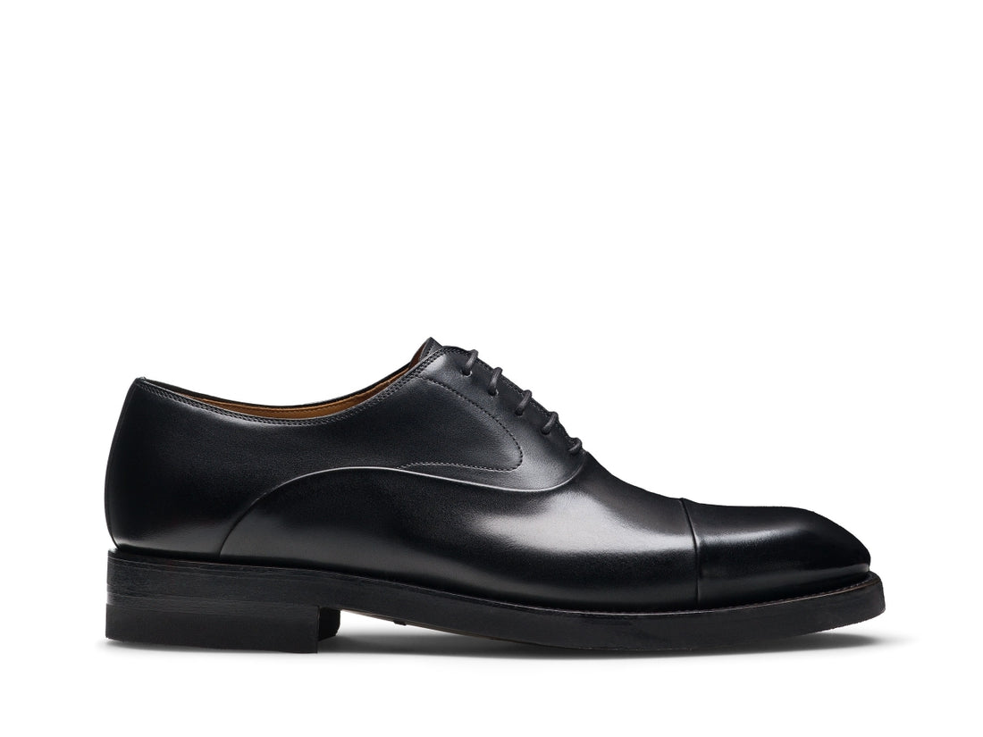 OSLO | BLACK LEATHER LACEUPS