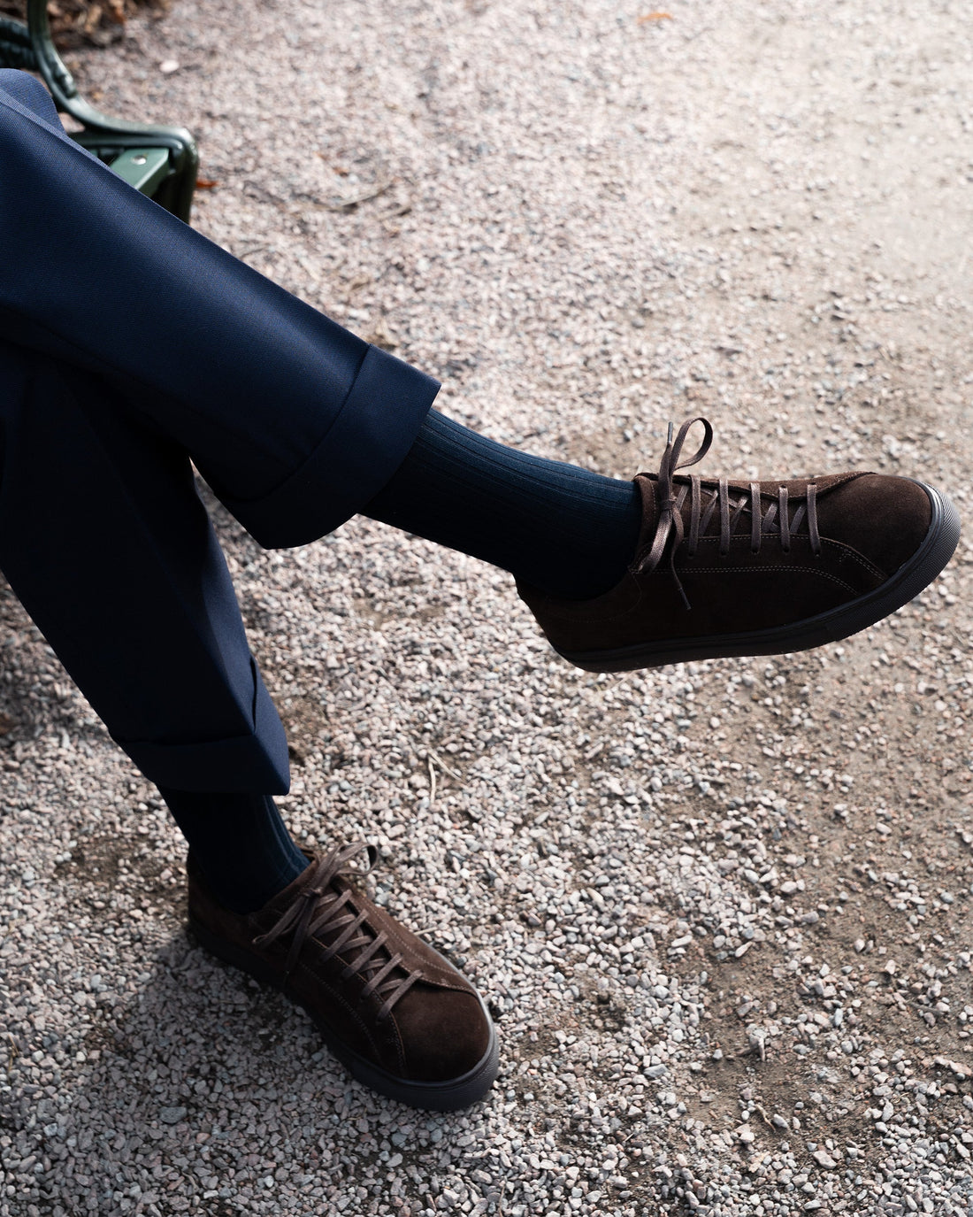 MAX | BROWN SUEDE LEATHER SNEAKERS
