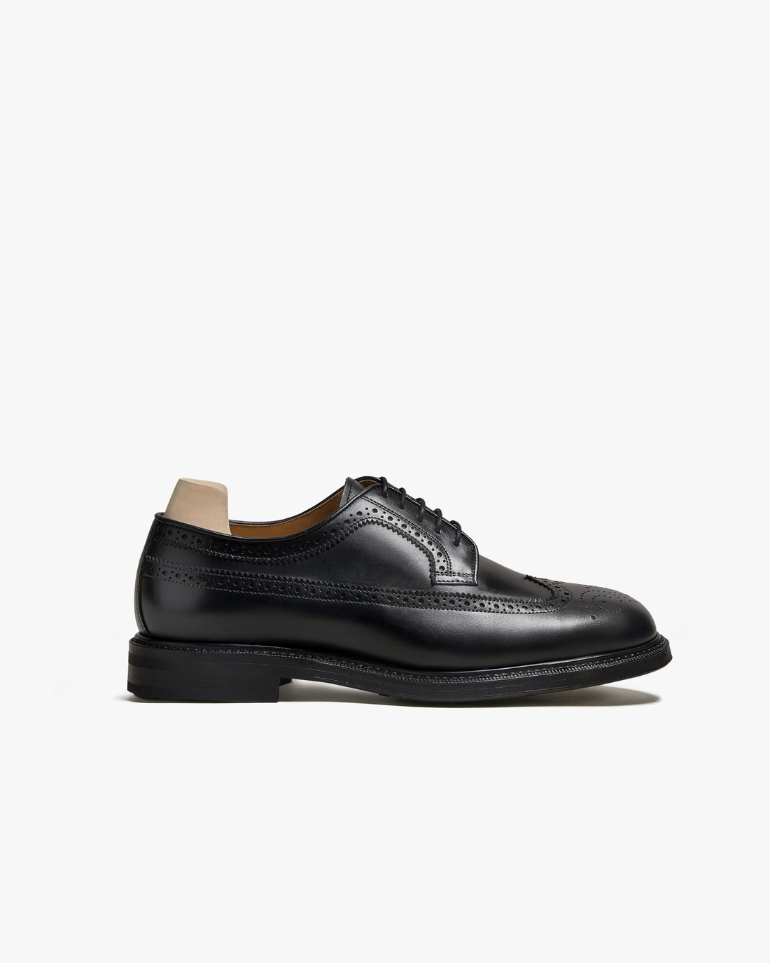 ITALIA-X1 | BLACK DERBY LACE UPS