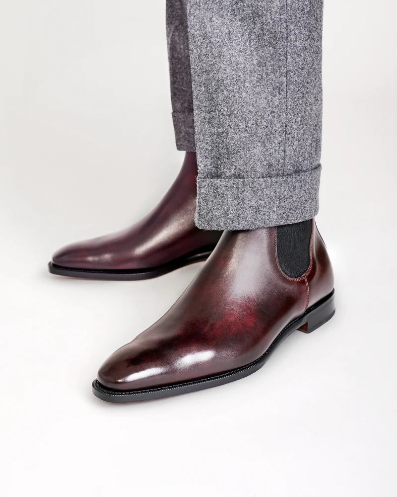 CHERRY DUAL BOOTS | OFFICE WEAR COLLECTION