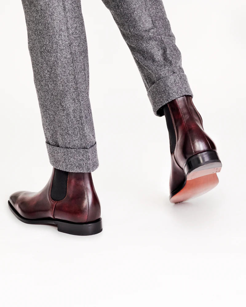 CHERRY DUAL BOOTS | OFFICE WEAR COLLECTION