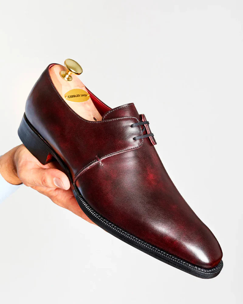 OXBLOOD LEATHER DERBY | THE OFFICE WEAR COLLECTION