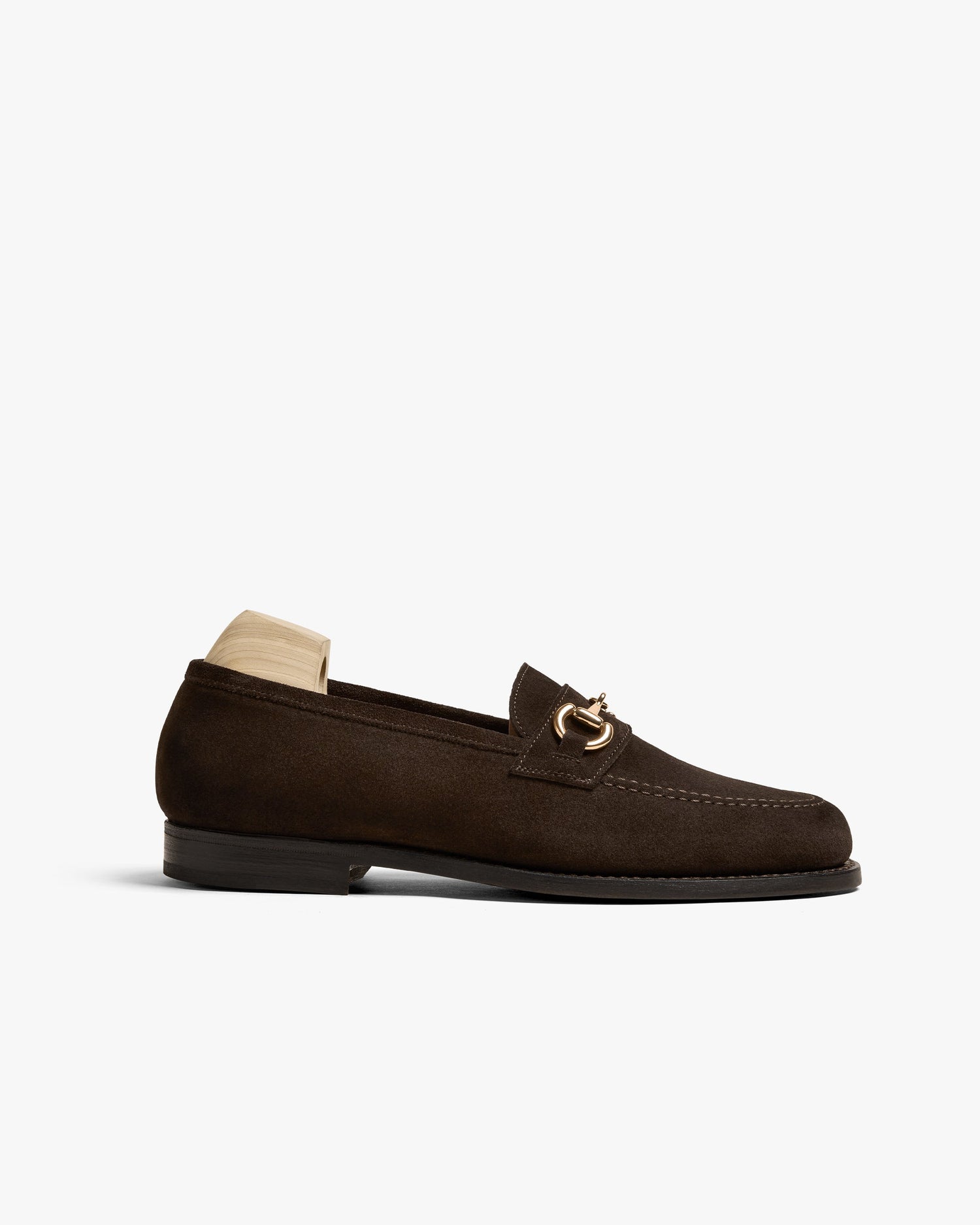 LUSSO | DARK BROWN SUEDE LOAFER