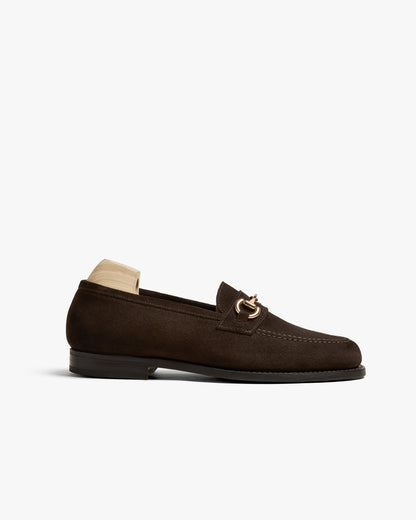 LUSSO | DARK BROWN SUEDE LOAFER