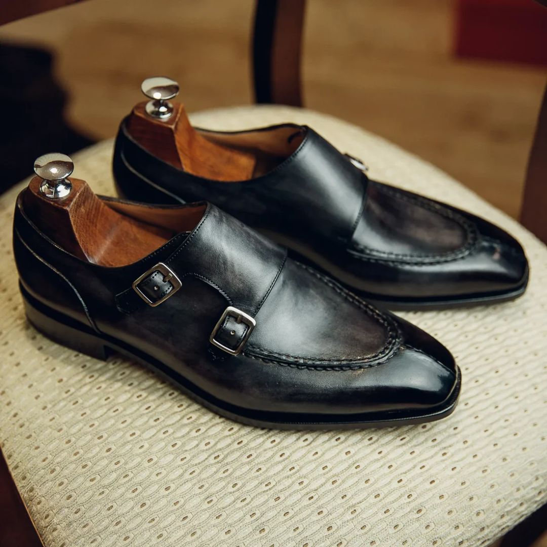 SPLIT DOUBLE MONKS | PATINA FINISH