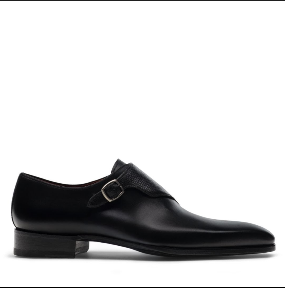 ARTHUR BLACK | CURVED SOLE MONKSTRAP