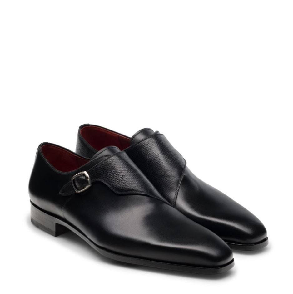 ARTHUR BLACK | CURVED SOLE MONKSTRAP