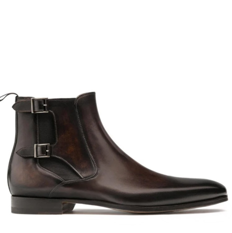 CHRISTOPHER | BROWN MONKSTRAP BOOTS