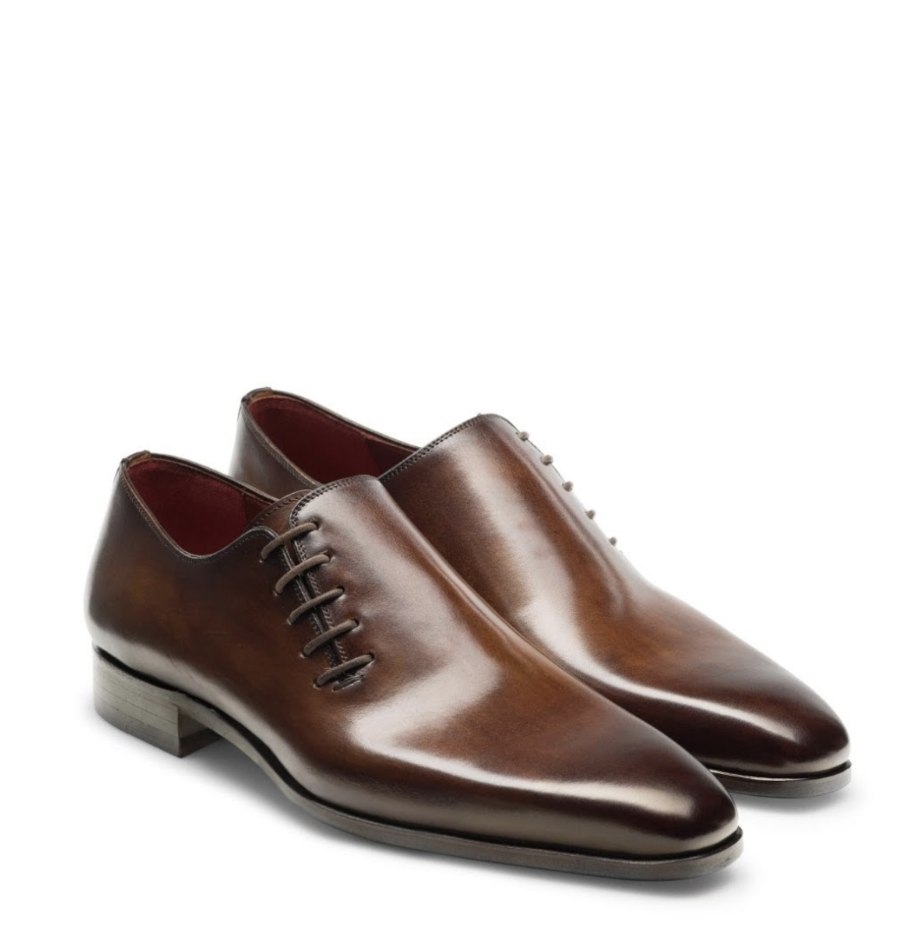 DAVID | BROWN SIDE LACE OXFORD