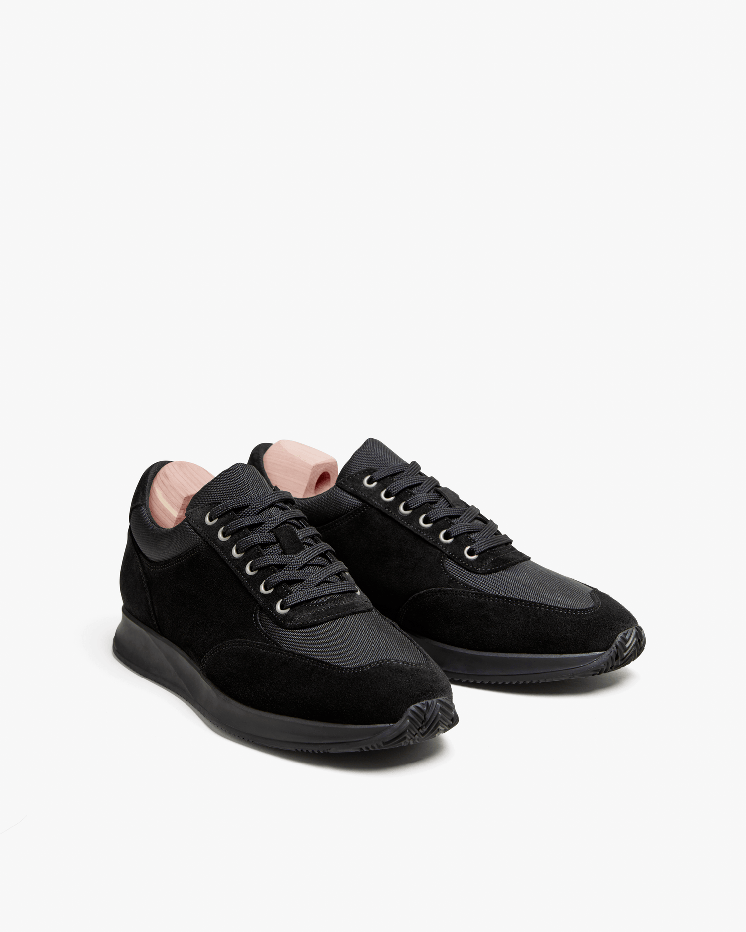 JULIAN | BLACK SUEDE LEATHER SNEAKERS
