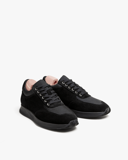 JULIAN | BLACK SUEDE LEATHER SNEAKERS
