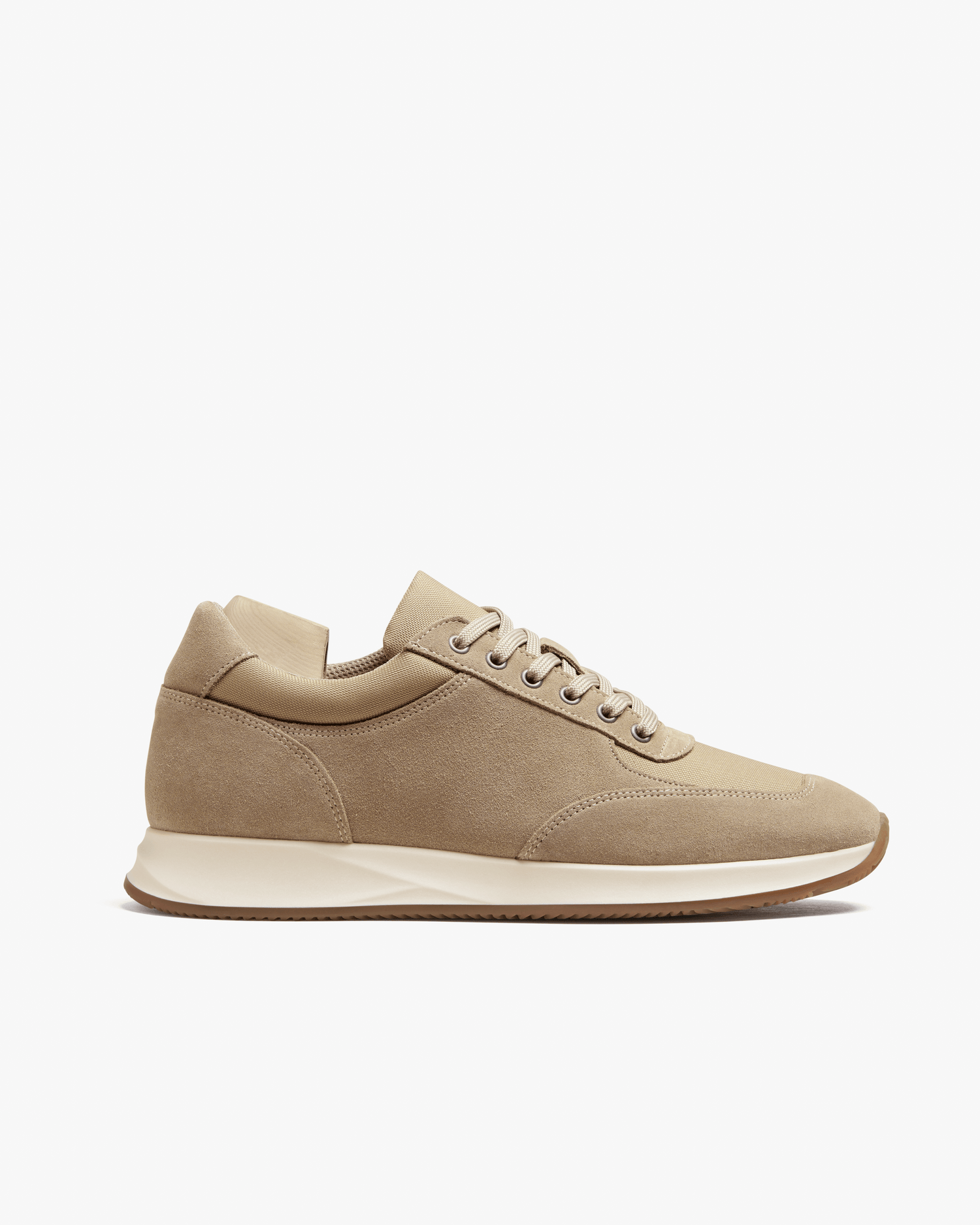COLE | SAND SUEDE LEATHER SNEAKERS
